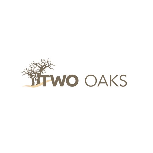 Construction, 3 business owners, use the work TWO oaks in our logo , very bold and intense  graphic Design by Jamuga