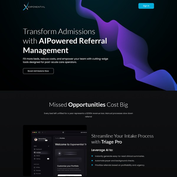 Design by sandy#ogma titled "AI-Powered Healthcare Landing Page – Modern, Clean & Impactful Design"