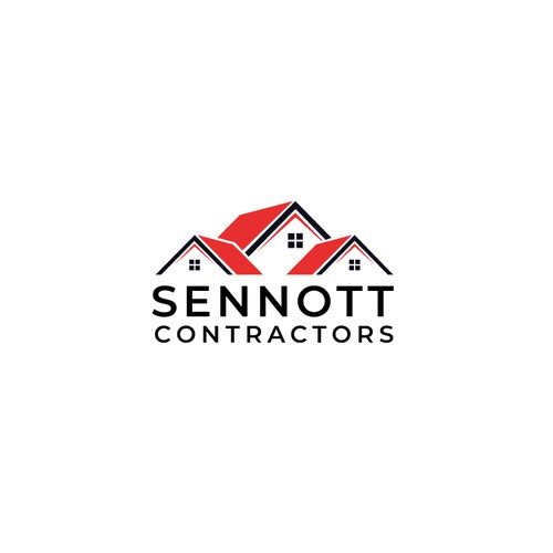 Bold, easy to read logo for construction company specializing in exterior renovations Design by Ashik99d