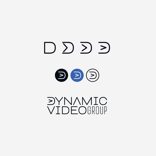 Simple, clean logo for video/tech company Design by Mariux