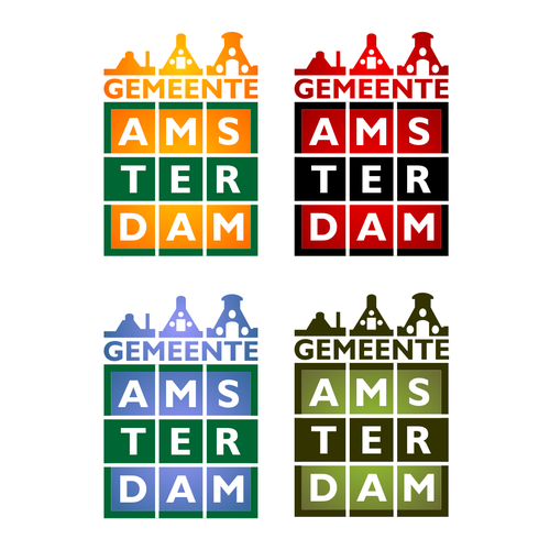 Community Contest: create a new logo for the City of Amsterdam Ontwerp door oblik