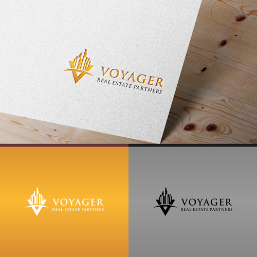 Voyager Real Estate Partners Logo Design Design by Gatot Kaca™