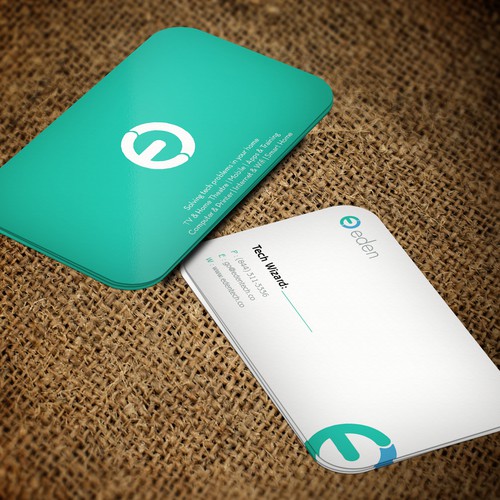 Designs | Design a business card for Eden! Empower people with tech ...