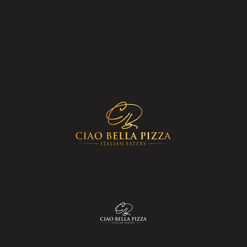 Ciao Bella Pizza Logo-ontwerp door tembangraras