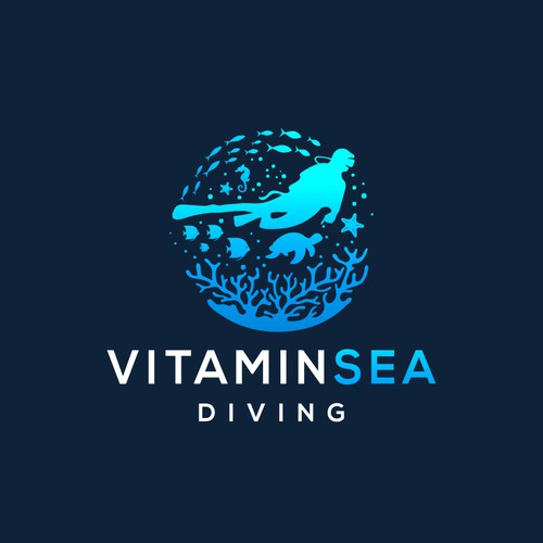 We need a powerful new logo and brand kit for a fun scuba shop Design by Alvianks