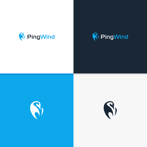 PingWind Inc. Logo Contect Design by QUINCY_