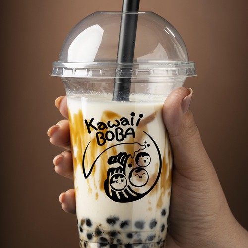 Syarip PermanaさんのNeed a Boba Shop Logo that Employs Special Needs Adultsデザイン