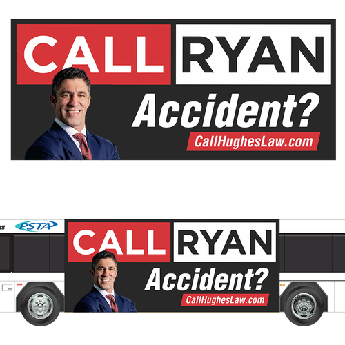 Bus Ad for Lawyer - Need diff styles Design réalisé par TypeF Design