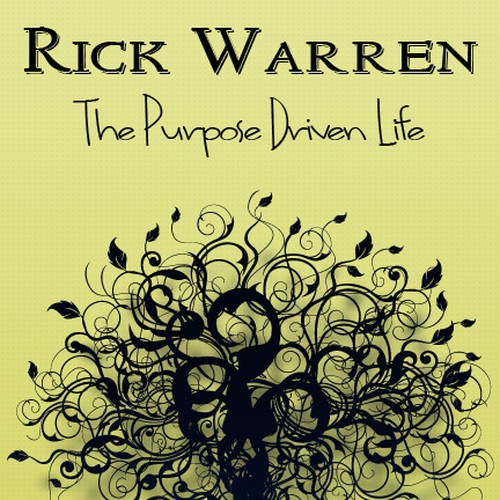 Book cover redesign for "What on Earth Am I Here For? The Purpose Driven Life" by Rick Warren Design by MrAlexAlbert