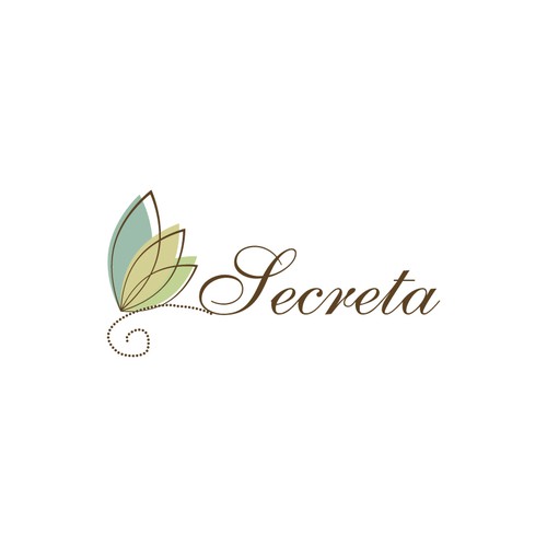 Create the next logo for SECRETA Diseño de ipomoea