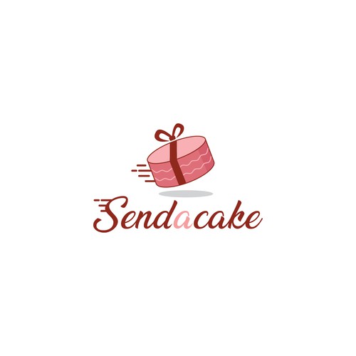 Send A Cake needs a gorgeous fun logo Design by MercClass