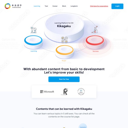 Web page design contest entry by ⚡️unbox.style⚡️