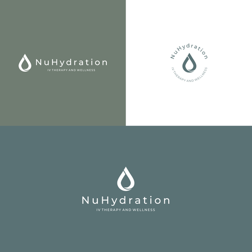 Design a modern IV hydration logo for our IV wellness brand. Design von ArtC4