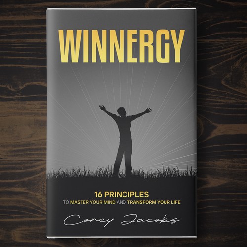 Design a sleek book cover for a man who wants to transform your mind and life! Design by sala_ud_din