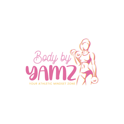 new gym women's trainer. I want my logo to be girly Design by Mumung