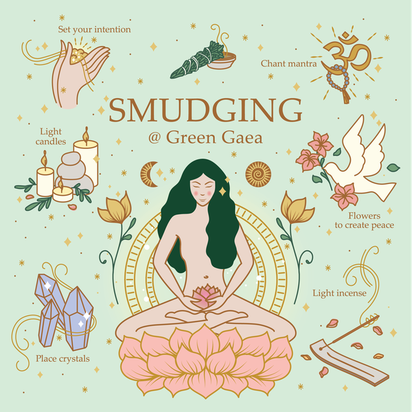 Green Gaea Line Art Sticker 