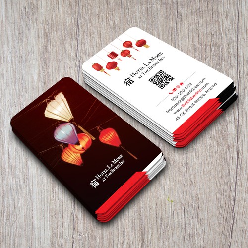 Business Card for Boutique Hotel Réalisé par Naim Uddin