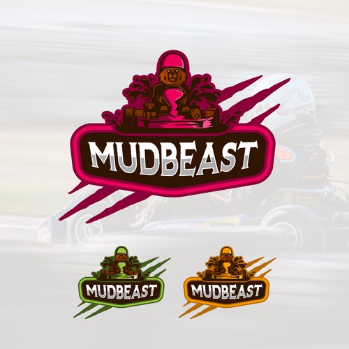 Design di Mud Beast!  Logo needed for a new line of off-road Go-Karts for kids di Brainbox Studio