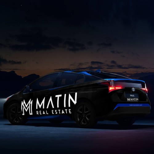 Luxury Real Estate Firm Prius Wrap Design by J.Chaushev