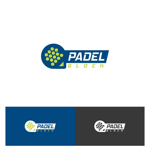Padel business logo! Design by SPECTAGRAPH
