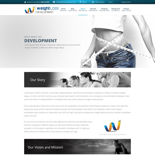 GUARANTEED winner! Design the website of a RISING STAR company! Design by Infinityデザイナー