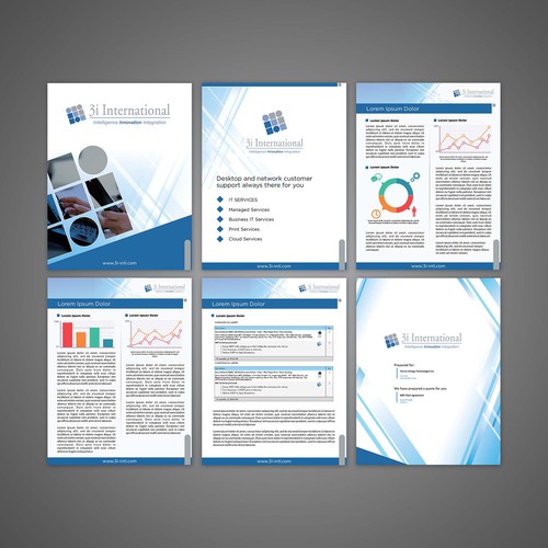 Designs | Technology services company needs a booklet template | Other ...