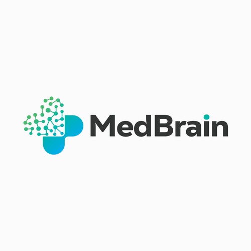 Logo & Branding for MedBrain | Delivering free medical diagnostics to developing nations. Diseño de Mr.CreativeLogo