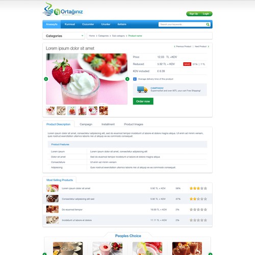 Web page design contest entry by M_H_K