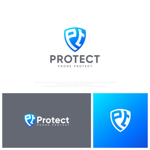 PPROTECT (Phone protect logo) (mobile cases and screen protectors) Design by Kanwal Mary