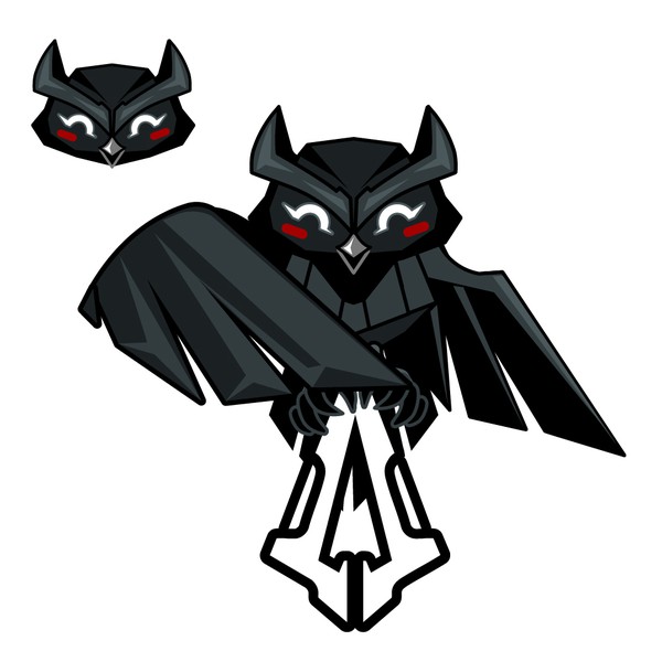 Badass Owl Mascot for Venabulum
