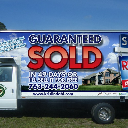 Sold! - Realtor Moving Truck | Signage contest