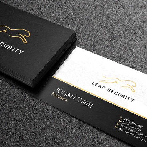 Hackers needing Minimal, Modern and Professional Business Cards....Be Creative!! Design by Zayden