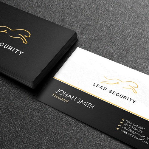 Hackers needing Minimal, Modern and Professional Business Cards....Be Creative!! Réalisé par Azzedine D