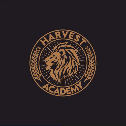 Harvest Academy Lions Mascot Design by epu