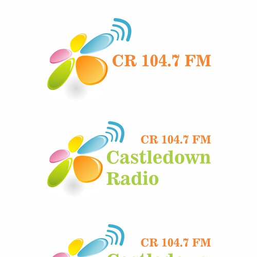 RADIO STATION LOGO & COLOR SCHEME Design by andart