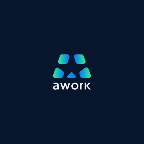 New logo for AI-based productivity software "awork" Diseño de Lumbeard