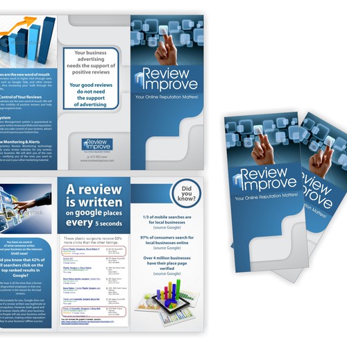 Review Improve Brochure! Ontwerp door Namega.creativion