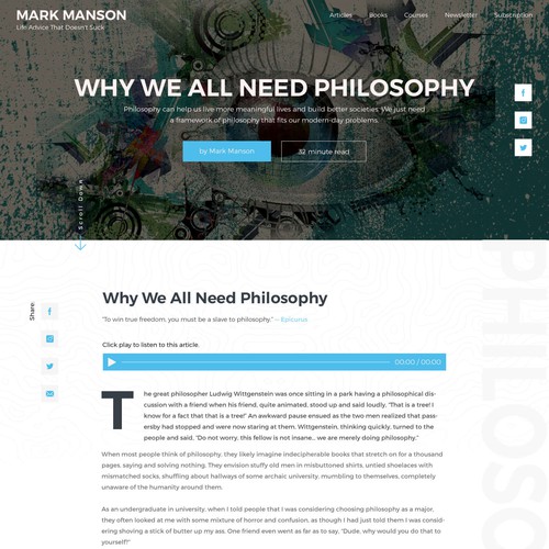 Web page design contest entry by Steve Sen ⚡️⚡️