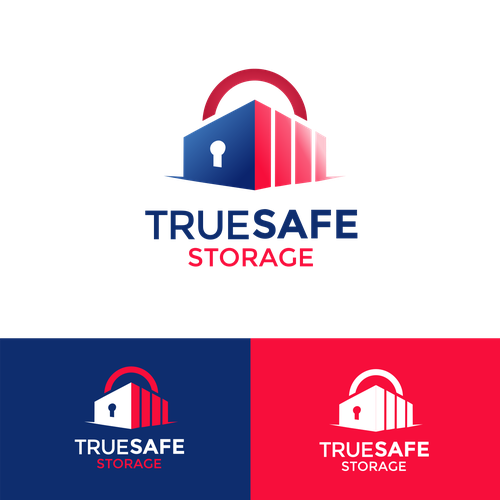 Design a strong logo for a safe and secure storage facility. Design by Zaikh Fayçal