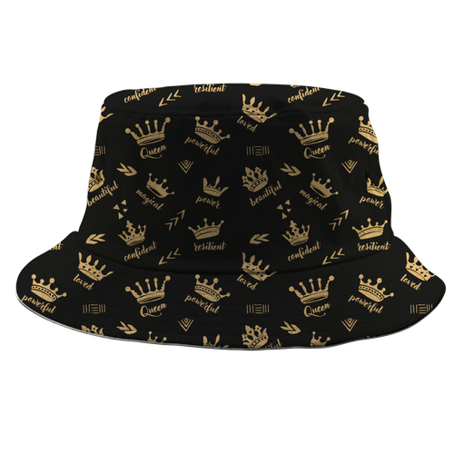 Bucket Hat Designs for Girls (black culture theme) Design by ash00 Designs