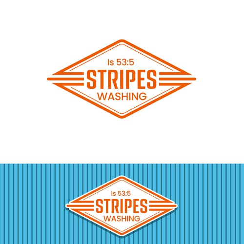 Stripes Washing - Design a logo and brand for a new upcoming coastal company Design by websmartusa