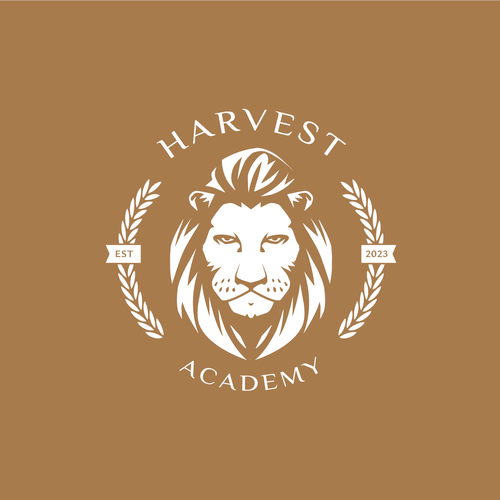 Harvest Academy Lions Mascot Design by ikiboo_