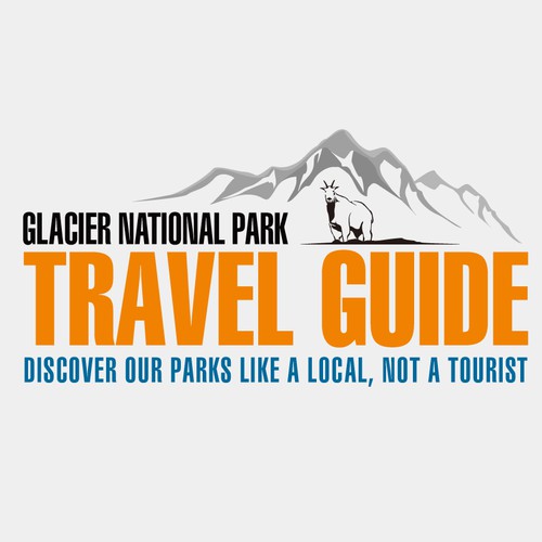 Create the next logo for Glacier National Park Travel Guide Diseño de Him.wibisono51