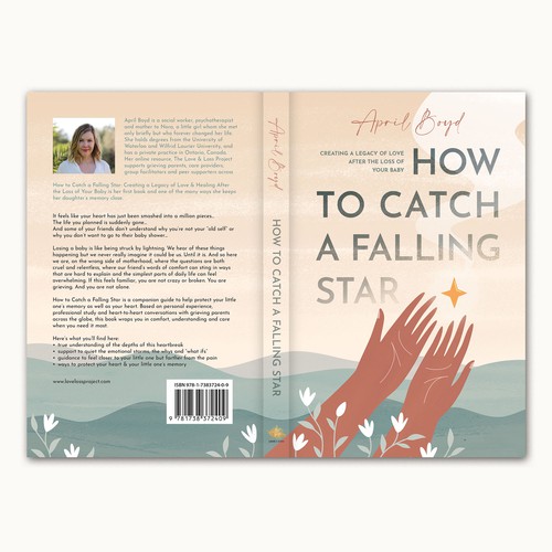 Design a book cover for "How to Catch a Falling Star" Design by maglyvi