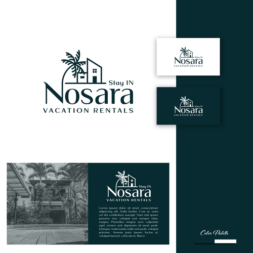 Modern Tropical 🌴 vacation rentals in Costa Rica - logo needed Design by Direwolf Design