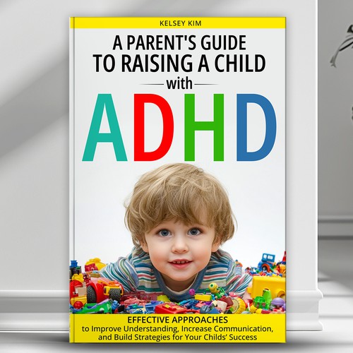 Looking for dynamite book cover for parental guide to ADHD Design by SanjaVu