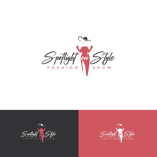 Elegant, fun, flirty logo for upscale Fashion Show Fundraiser Design réalisé par Astart