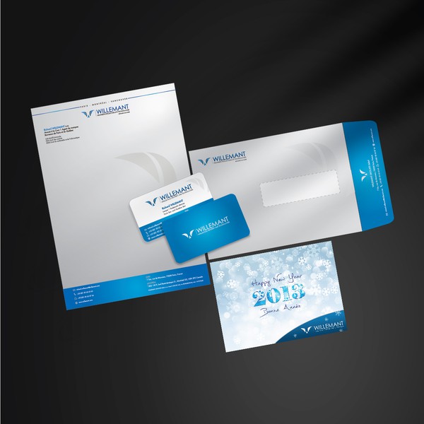 Business card & statinaries for WILLEMANT