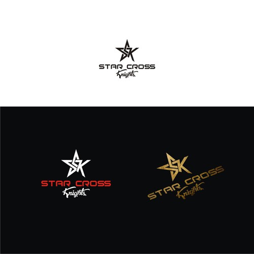 create a logo for Star Cross Knights Design by Lemonetea design