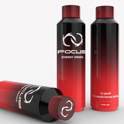 Focus Energy Bottle Design by Iztok, Ivana (IZ+IV)